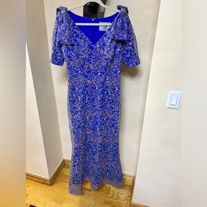Royal Blue JS collections dress in size 8